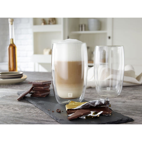 Zwilling Sorrento Dubbelwandige Latteglazen Set 2-Delig 350ML