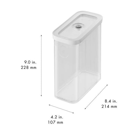 Zwilling Fresh & Save CUBE CUBE-doos 3M / 21 cm, transparant-wit