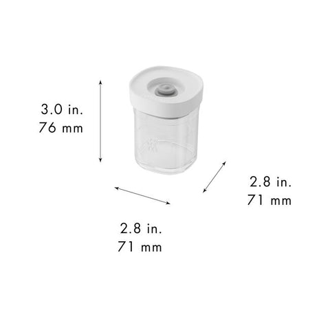 Zwilling Fresh & Save CUBE CUBE-set, XS / 3-delig, transparant-wit
