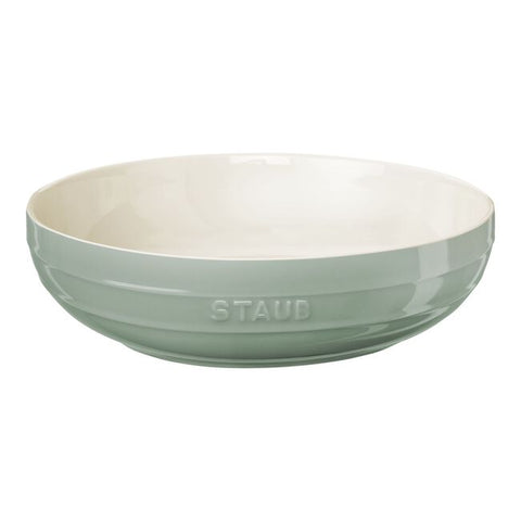 Staub Ceramique Serveerkom 28 cm Eucalyptus