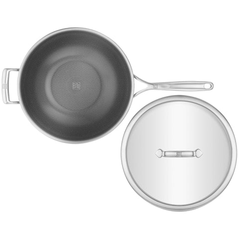 Wok met deksel Ceraforce HyCoat 30 cm