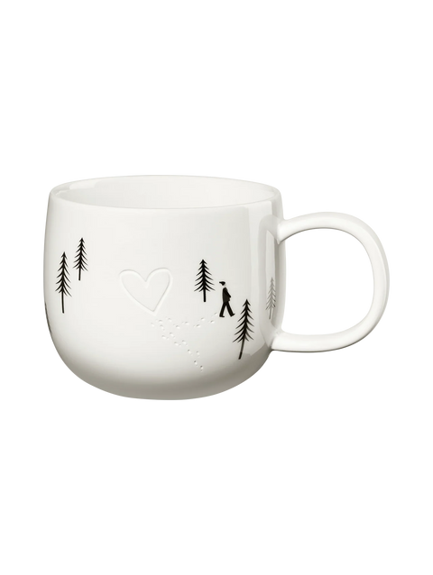 Asa Mok Heart in the snow