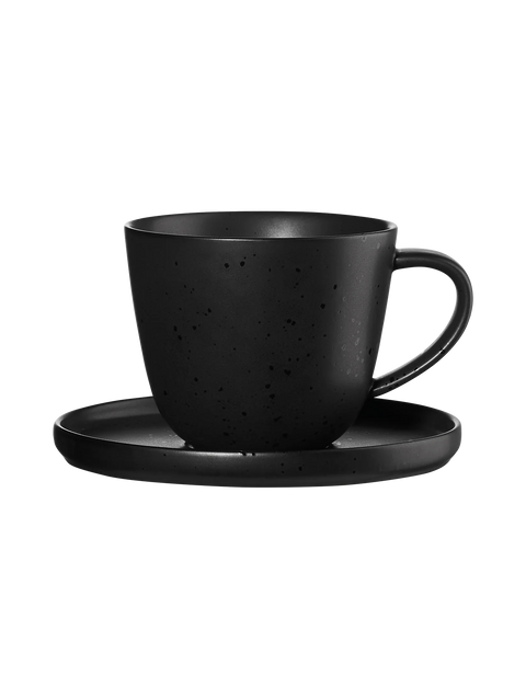 Asa Kuro Coppa Koffiekop met schotel