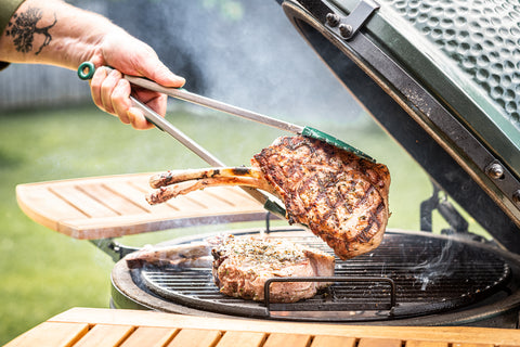 Big Green Egg Sillicone Tipped Tongs