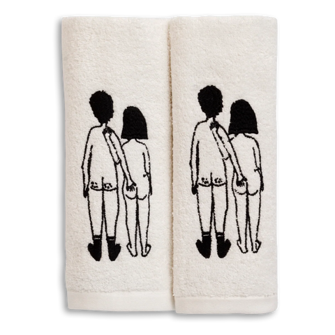 gastendoek naked couple back