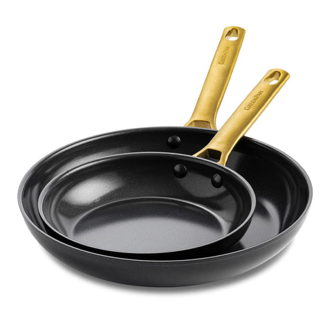 Greenpan Padova 2-delige Pannenset Black 20&28cm