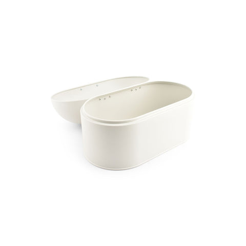 Ona Broodtrommel 33,5x18xH21,5cm grijs Fresh