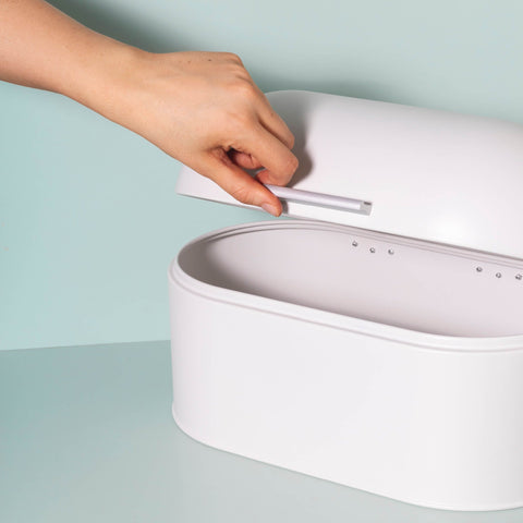 Ona Broodtrommel 33,5x18xH21,5cm grijs Fresh