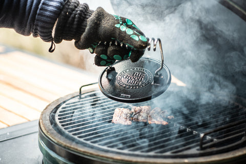 Big Green Egg Cast Iron Grill Press