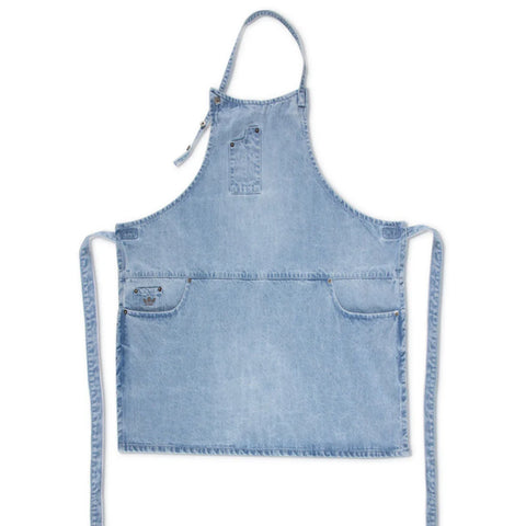 Dutchdeluxes Schort met vijf zakken-Slim Fit-Denim