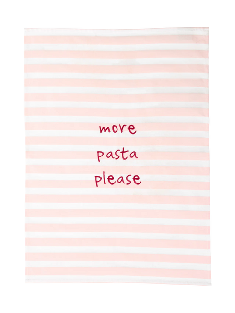 ASA Keukenhanddoek 'more pasta please'