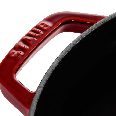 Staub Gietijzeren Stoofpot Rond-Grenadine