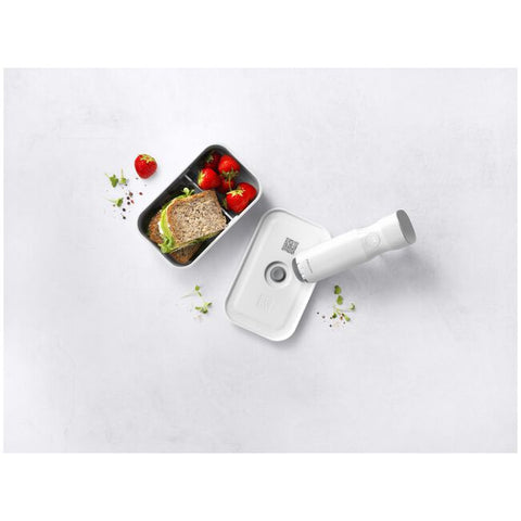 Zwilling Fresh & Save Vacuüm brooddoos L, Kunststof, Wit-Grijs