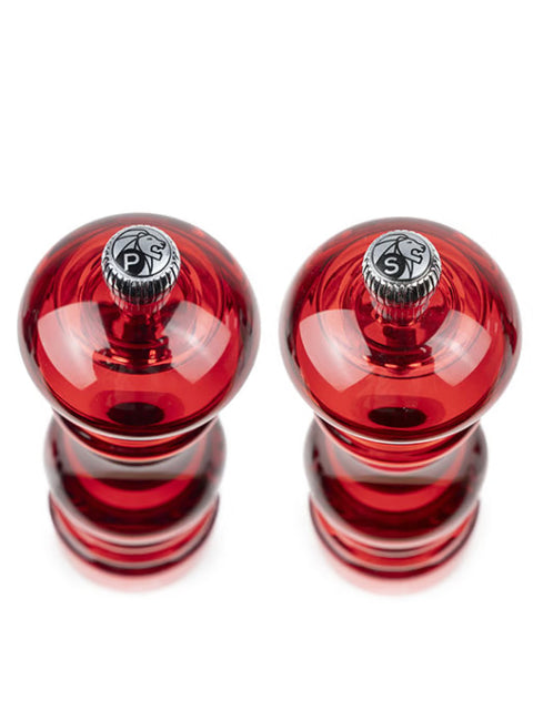 Peugeot Podium Peper/Zout set 18 cm Acryl Rood