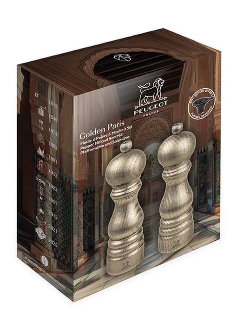 Peugeot Golden Peper/Zout set 18 cm