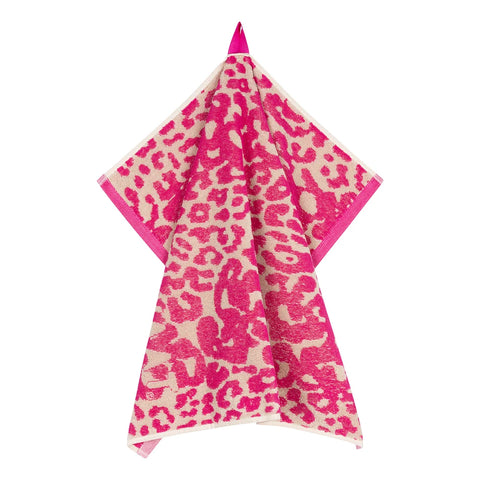 Cadeauset I love leopard pink / sand