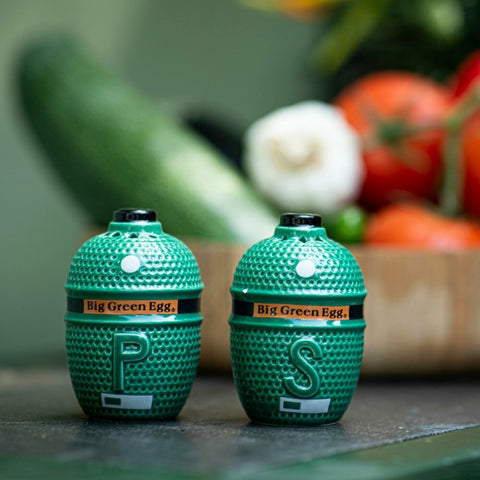Big Green Egg Salt & Pepper shakers Egg