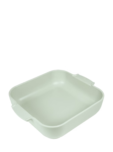 Peugeot Keramische ovenschaal - vierkant - Saliegroen