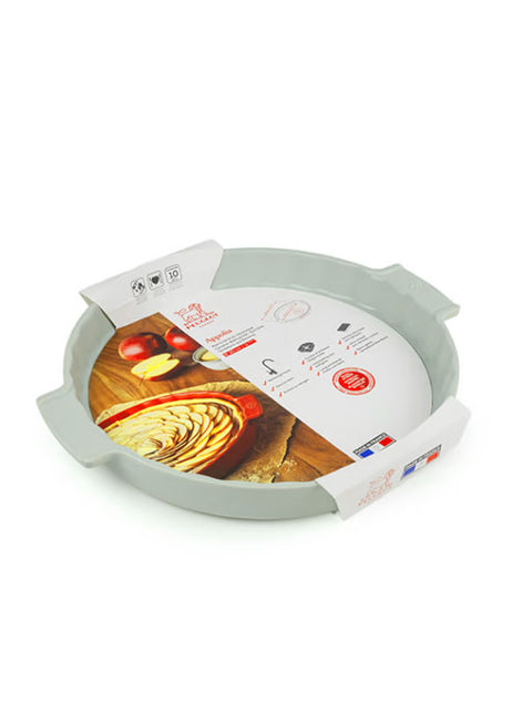 Peugeot Keramische Taartvorm - Rond - Saliegroen