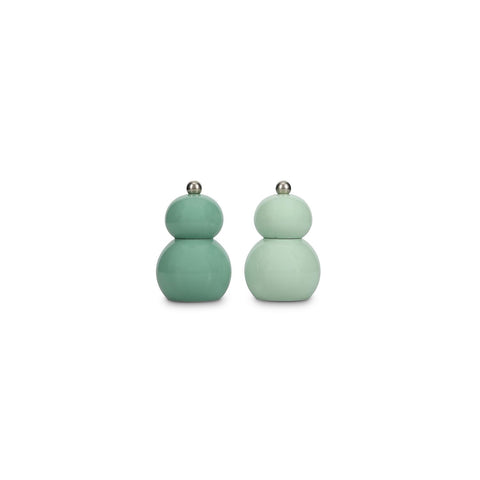 Ona Peper/zoutmolen H12cm groen Betty - set/2