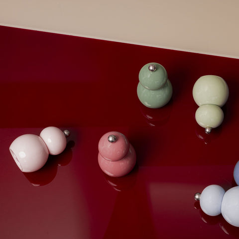 Ona Peper/zoutmolen H12cm groen Betty - set/2