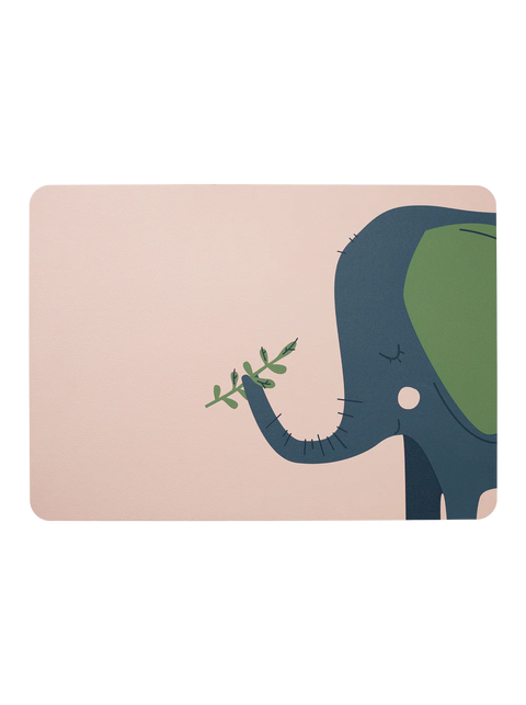 ASA Placemat imitatieleer Emma Olifant  5+1 GRATIS