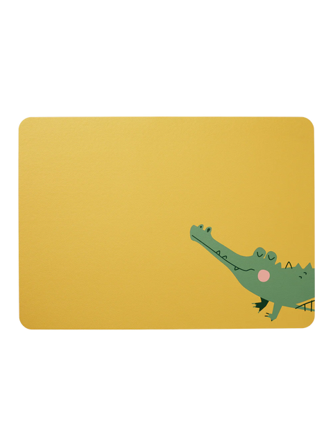 ASA Placemat imitatieleer Croco Krokodil 5+1 GRATIS