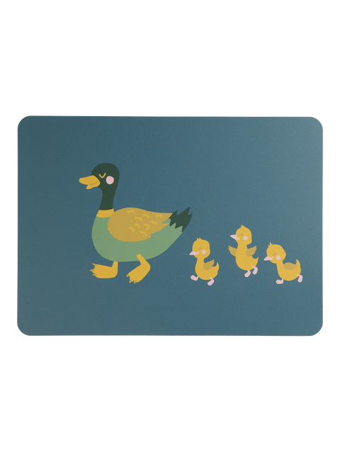 ASA Placemat imitatieleer Emil Eend  5+1 GRATIS