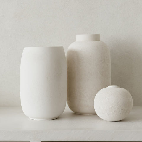 SP Collection Vaas 20xH34cm wit Bullet