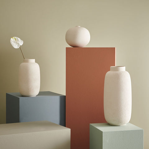 SP Collection Vaas 20xH34cm wit Bullet