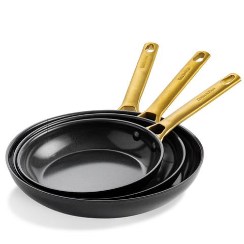 Greenpan Padova Reserve Black 3-delige pannenset 20+24+28cm