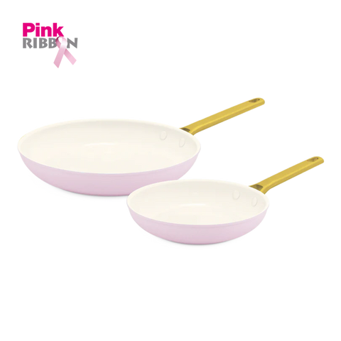 Padova Reserve Blush Pink 2-delige pannenset