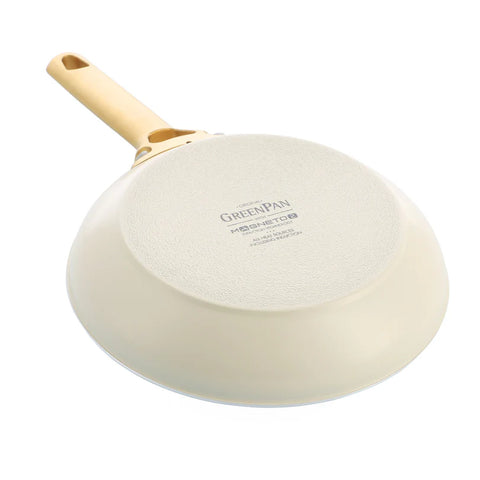 Padova Cream White 2-delige Pannenset met keramische antikleeflaag 20/26 cm