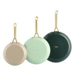 Greenpan Shades 3-delige Pannenset 20,24,28 cm - NATURAL 3