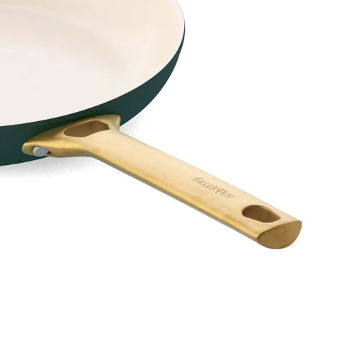 Padova Pine Green 10-delige Pannenset met keramische antikleeflaag 10-delige