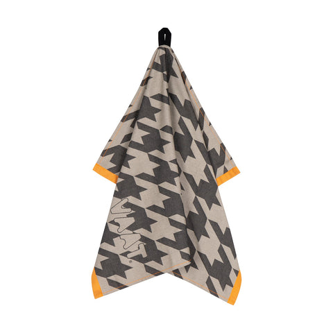 Cadeauset I love pied-de-poule - zwart/zand