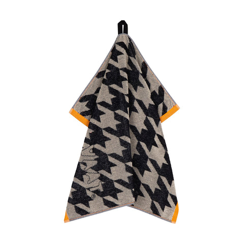 Cadeauset I love pied-de-poule - zwart/zand