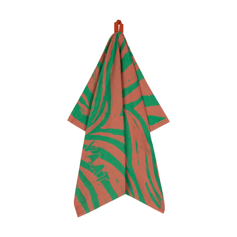 Cadeauset I love zebra - koraal/groen