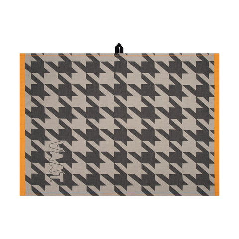 Cadeauset I love pied-de-poule - zwart/zand