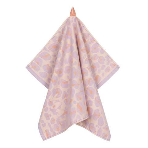 Cadeauset I love leopard lilac / peach