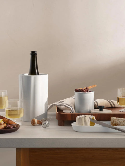 Asa Kitchen'art Wijnkoeler Wit/Zwart