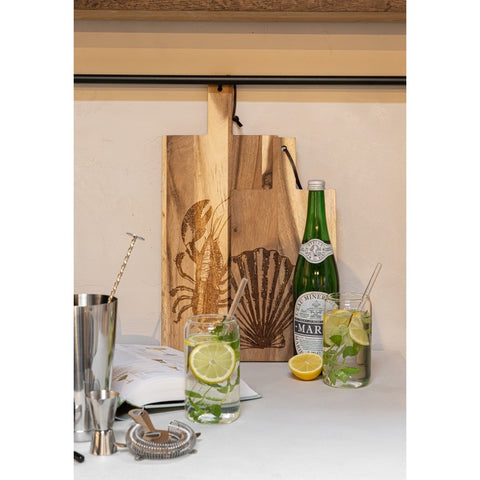 Jens Living Cocktailglazen met rietje set van 2