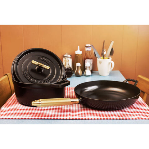 Bakpan Buster+Punch 28 cm, Zwart
