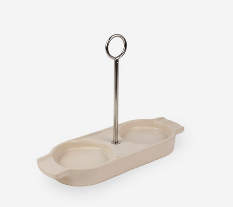 Peugeot Dienblad Linea Satijnzwart - Keramiek