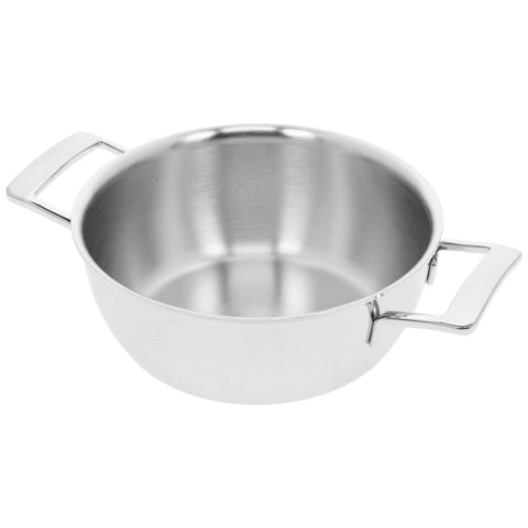 Demeyere Silver 7 conische sudderpot met deksel