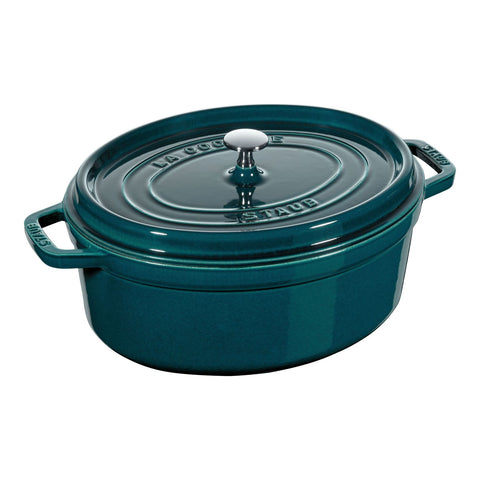 Staub gietijzeren stoofpot La mer blauw - rond