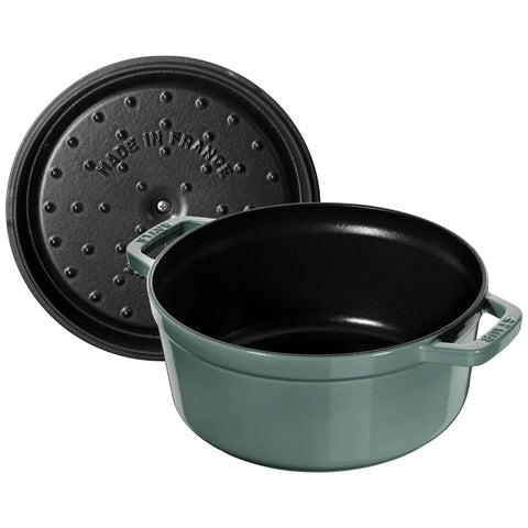 Staub gietijzeren stoofpot Eucalyptus-rond