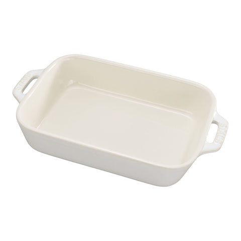 Staub Ovenschaal 20x16cm-Ivoor